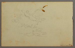 Hill Range, possibly 1844 by Frederic Edwin Church