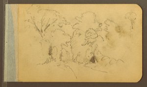 Hill and Mountain Ranges; Road in the Woods, 1889 by Frederic Edwin Church