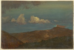 Hilly Landscape, 1865 by Frederic Edwin Church