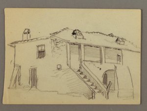 House, possibly 1868-69 by Frederic Edwin Church