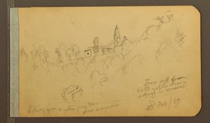 Houses, Steeple, February 23, 1889