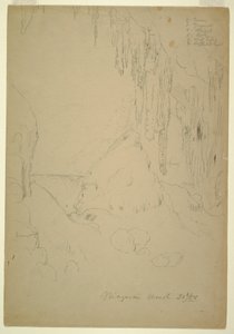 Ice, Niagara Falls, March 20, 1856 by Frederic Edwin Church