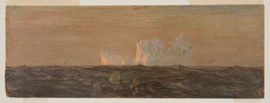 Icebergs, June or July 1859 by Frederic Edwin Church