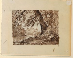 Imaginary River Landscape, ca. 1870–73 by Frederic Edwin Church