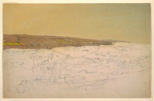 Jerusalem, general view, April (?), 1868 by Frederic Edwin Church