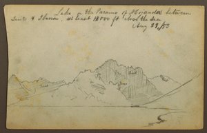 Lake, Mojanda Desert, Ecuador, August 29, 1853