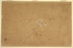 Landscape with Mount Purese, Colombia, August 6, 1853 by Frederic Edwin Church