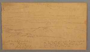 Louis Bay, Labrador, July 7, 1859 by Frederic Edwin Church