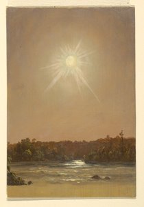 Maine?, sunset, 1855–65 by Frederic Edwin Church