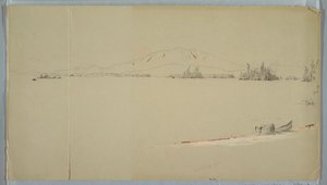 Millinocket Lake, Maine, September 1878 by Frederic Edwin Church