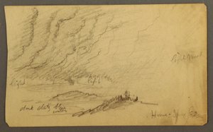 Mist over River and Hills, June 1882 by Frederic Edwin Church