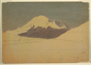 Mount Chimborazo, Ecuador, July 1857 by Frederic Edwin Church