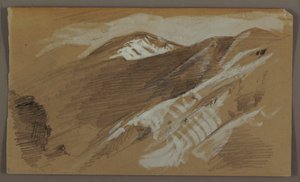 Mountain Landscape, Jamaica, West Indies, August 1868 by Frederic Edwin Church