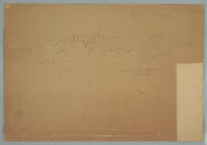 Mountain Ranges with Rugged Peaks, near Machachi, Ecuador, June 19, 1857