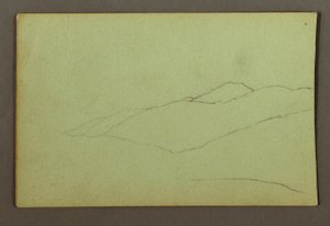 Mountain Ridge, possibly 1856 by Frederic Edwin Church