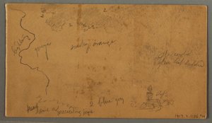 Mountains Against a Plain, Two Rainbows, Austria or Bavaria, 1868