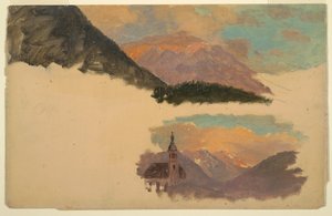 Mountains near Berchtesgaden, Bavaria, June 1868