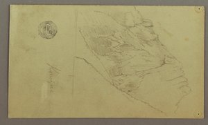 Mountainside, possibly 1868 by Frederic Edwin Church