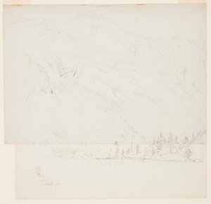 Mt. Katahdin, Maine, 1870–78 by Frederic Edwin Church