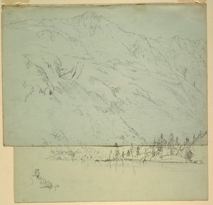 Mt. Katahdin, Maine, 1870–78 by Frederic Edwin Church