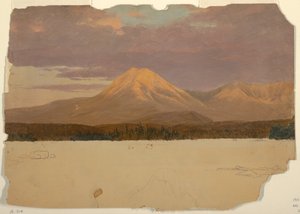 Mt. Katahdin from Lake Katahdin, 1878