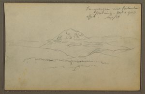 Mt. Tungurahua, Riobamba, Ecuador, September 1853