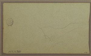 Near San Miguel, Ecuador; Verso: Unfinished Mountain Sketch, June 2, 1857 by Frederic Edwin Church