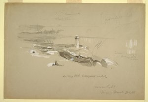 Niagara Falls from Terrapin Point, March 20, 1856