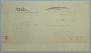 Part of Fogo Island, Indian Look, July 2, 1859 by Frederic Edwin Church