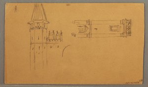 Plains, Architectural Studies, June 4, 1868