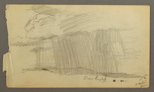 Rain and Sun (Maine?), possibly 1860 by Frederic Edwin Church