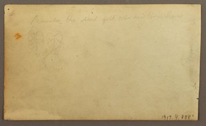 River Limona near a Village, Ecuador or Colombia; Verso: Leaves, 1857 by Frederic Edwin Church