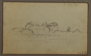 Sketches, Ecuador or Colombia; Verso: Sketches, Ecuador or Colombia, 1857 by Frederic Edwin Church