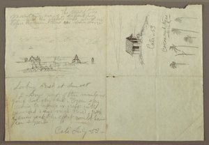Sketches from Calé, Colombia, July 1853