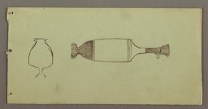 Studies of Objects from Athens Museum, possibly 1869