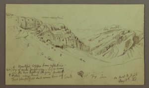 Study of Side of a Valley, May 4, 1868