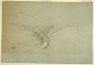 Summit of the Watzman, Berchtesgaden, Bavaria, 1868 by Frederic Edwin Church