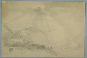 Sun Bursting through Clouds over a Mountain Valley, Jamaica, July 1865