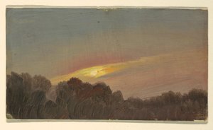 Sunset, 1865–66