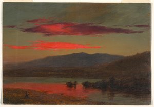 Sunset, Hudson, New York, December 25, 1873