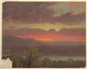 Sunset in Jamaica, West Indies, 1865–66
