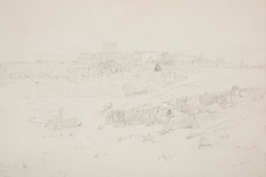 Temples at Morning, Baalbek, May 12, 1868
