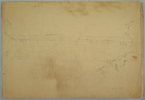 The Canadian Falls, July 1856