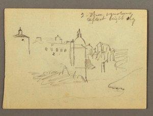 Town Buildings, possibly 1868–69 by Frederic Edwin Church