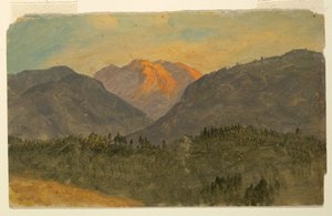 Untesberg, near Berchtesgaden, Bavaria, 1868 by Frederic Edwin Church