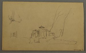 Valley, Church, St. Gilgen Austria, possibly 1868