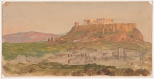 View of the Acropolis from the South, Athens, April 1869