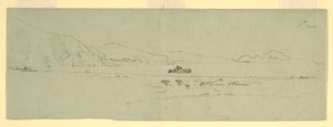 View of the Peninsula of Sorrento of Capri, Italy from the Northeast, 1869 by Frederic Edwin Church