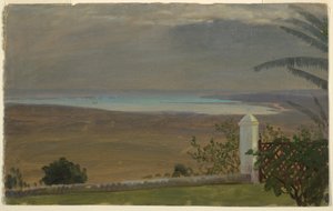 View of the Sea, 1865 by Frederic Edwin Church