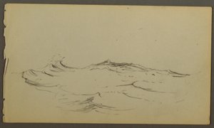 Waves, possibly 1860 by Frederic Edwin Church